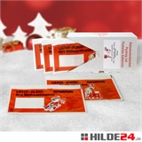 HILDE24 | Begleitpapiertaschen mit Weihnachtsmotiven in Spenderbox